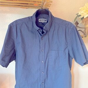 Club Room Men's Dark Blue Casual Shirt